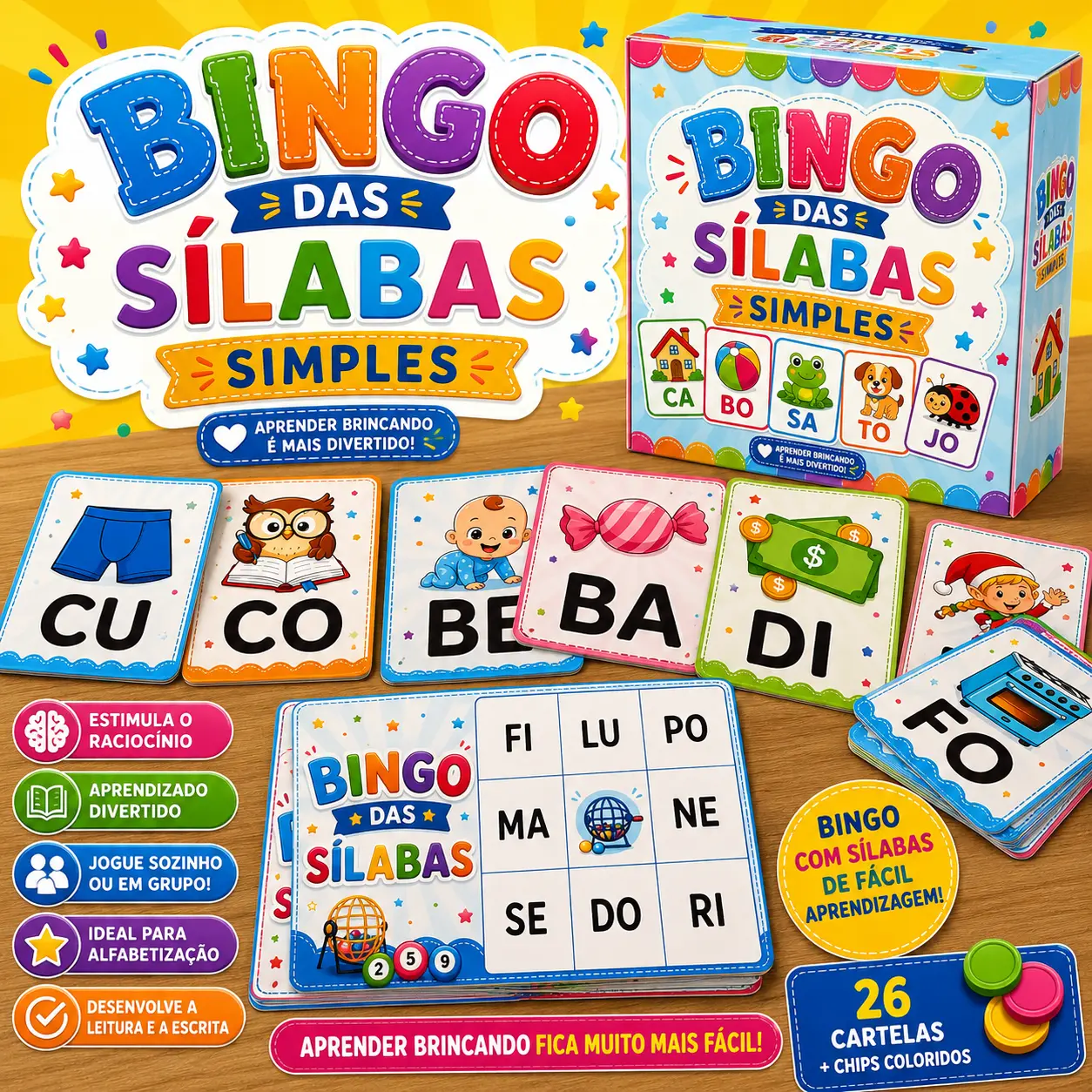 Bingo das Sílabas