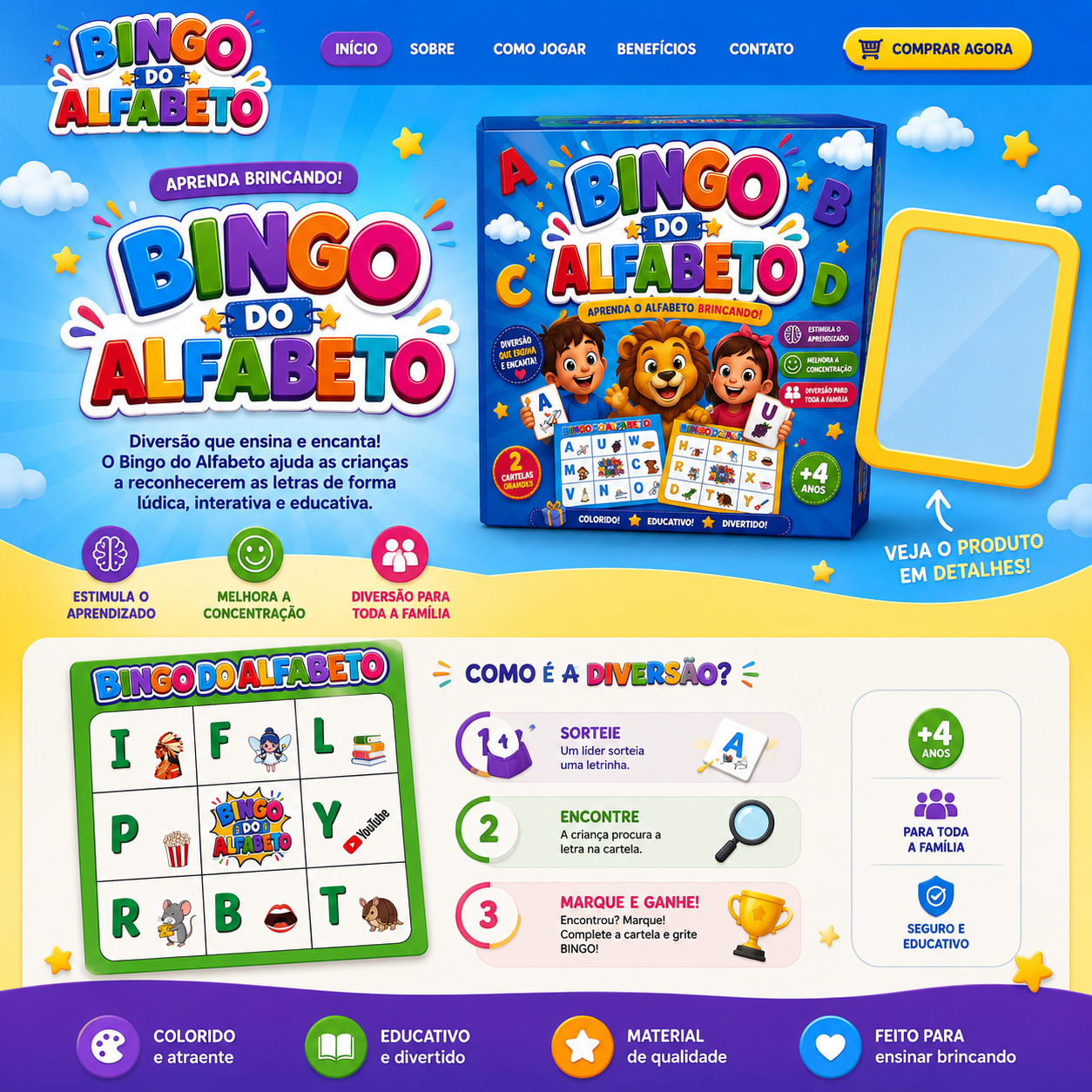 Bingo do Alfabeto
