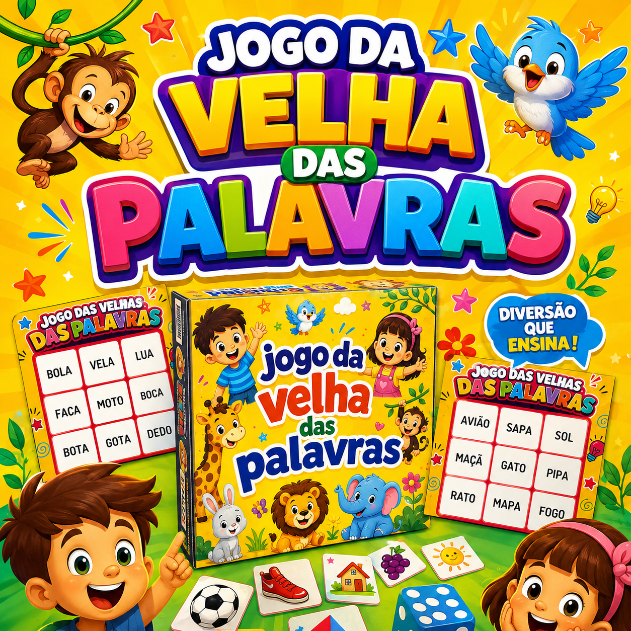 Jogo da Velha das Palavras